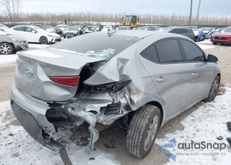 2020 Hyundai Elantra Sel from USA, damaged, VIN 5NPD84LF9LH573620